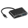 Use este leitor de cartão OTG portátil para importar fotos originais da câmera e acessar arquivos de pen drive em seu smartphone ou laptop facilmente