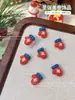 Accesorios Populares para Uñas de Navidad Campana Alce Muñeco de Nieve Muletas Tridimensional Lindo Dibujo Animado Versátil Decoración de Uñas Mayoreo