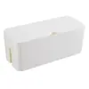Suministrado Directamente por el Fabricante, Caja de Plástico para Almacenamiento de Cables, Caja para Cables de Regleta, Caja Organizadora de Cables, Caja de Almacenamiento para Cables de Datos y Tomas