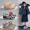 Tênis Esportivo Infantil Primavera Novo Estilo Sapatos de Menina Menino Treino Corrida Moda Casual Antiderrapante
