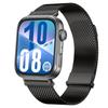 Adecuado para Correa de Reloj Huawei Fit4, Correa de Acero Milanés Doble Magnética de Dos Secciones, Correa de Reloj Watch Fit5