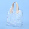 Bolsas Tote de PVC Transparente Prontas, Sacolas de Presente Personalizáveis, Quantidade Mínima de Pedido de Uma Peça, Pedidos Mistos Suportados