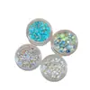 Decorações de Unhas Artísticas de Sereia Bolha de Celebridade da Internet, Tamanhos Mistos, Strass Meia-Lua Iridescentes Translúcidos Aurora para Decoração de Unhas DIY