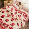 Manta al por mayor comercio exterior rápido sábanas calientes dormitorio Manta de terciopelo de cristal Manta de terciopelo Falai manta sábana de cama con más terciopelo fina