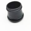 Manga de Borracha Romana Vara Telescópica Duas Varas para Secar Roupa Varão de Cortina Acessórios Manga de Borracha PVC Antiderrapante Manga de Vara Telescópica Cabeça de Borracha Redonda
