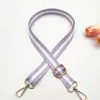 Nuevo Accesorio de Bolso con Correa Estrecha Arcoíris de 2.5cm Correa Decorativa Ajustable para Hombro Único Cruzado Correa para Lanyard de Botella de Agua