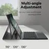 Estojo Protetor para Tablet iPad 11ª Geração Air7 com Touchpad, Teclado Bluetooth Sem Fio Retroiluminado, Estojo em Espanhol