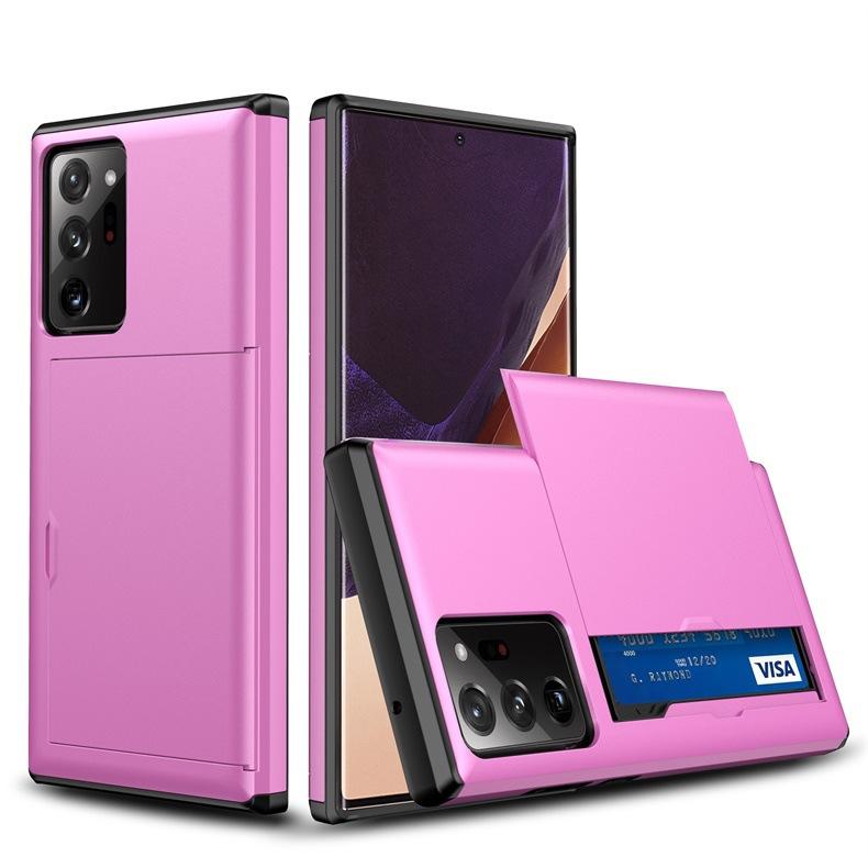 手机壳 三星note20手机壳 插卡保护套