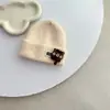 Sombreros de Otoño e Invierno para Niños Sombreros de Lana para Niñas Sombreros de Punto de Dibujos Animados para Niños y Niñas Sombreros de Pulóver Cálidos y Lindos para Bebé