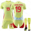 2024 Espanha fora 17 Nico uniforme de futebol terno camisa No. 7 Morata 19 Yamal 10 Olmo