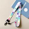 Cordón de dibujos animados para teléfono móvil, personalizado, unisex, para colgar en el cuello, con patrón personalizado, venta directa de fábrica