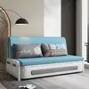 Sofá-cama de dupla função, cama retrátil para apartamentos pequenos, adequado para uso individual ou duplo, multifuncional, simples, dobrável e extensível
