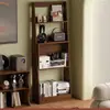 Armário vintage, estante de cabeceira, prateleira de exposição, prateleira de armazenamento vintage, armazenamento multicamadas de piso para sala de estar, armário lateral retrô ultrafino