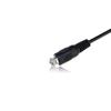 Cable de audio estéreo Kobaolong de 3,5 mm macho a hembra con contratuerca, cable de extensión para conexión de altavoz de audio