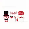 Accesorios para Fotos de San Valentín para Parejas, Fiesta de Propuesta de Matrimonio, Máscaras Divertidas, Diseño de Fondo para Fotos