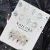 Nova Bolsa de Material para Usar Armadura Celebrante Cibernético Doce Bolha Cristal Doce Diamante Ponto de Amor Fundo Pontiagudo Unha Diamante Joia Mista