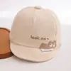 Mira mi Gorra de Béisbol Suave con Visera de Pato Estilo Dibujo Animado para Primavera y Otoño Sencilla para Bebés y Niños Pequeños Protección Solar para Exteriores