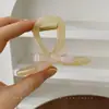 Pinza para el pelo con lazo pequeño estilo coreano, modelo nuevo para recogido a medias en la parte posterior de la cabeza, apta para cabello fino, accesorio para el pelo tipo pinza de tiburón para mujer