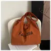 Bolsa de Gran Capacidad para Mujer Ligera y Versátil Nueva 2025 Casual de Lona para Hombro de Compras Bolsa Tote para Clase Ropa de Trabajo