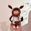 Al por mayor 14cm Muñeca Patata Pequeña Ropa Muñeca Mia Española Disfraz Conjunto de Ropa Falda Mono Lindo