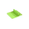 Organizador de utensílios de cozinha, incluindo um porta-panela e um tapete de silicone multifuncional para guardar ferramentas de cozinha, projetado para bancadas de cozinha, e com um descanso para colheres - não requer perfuração
