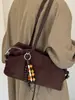 Shuai Mijia 2026 Colección Otoñal Nueva: Bolso Casual de Gran Capacidad para Debajo del Brazo, Bolso de Hombro Retro y Moderno, Elegante Bolso Almohada