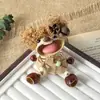 Muñeca de Cáscara de Fruta DIY Actividad de Salón Popular en Xiaohongshu Colgante Alivio del Estrés Terapia de Sonido Regalo del Día del Maestro