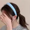 Diademas de Colores Macaron para Primavera y Verano para Mujeres con Cabello Alto, Nuevo Estilo Simple Coreano, Diademas Pequeñas Frescas, Pasadores Versátiles de Ala Ancha