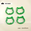 Accesorios DIY Hebilla de Resorte de Gato Lindo Llavero Colgante Accesorios Materiales Hechos a Mano Accesorios Botones Lindos