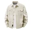 Camisas de Manga Larga 2026 Nueva Marca de Moda Camisas Holgadas Casual Ropa de Trabajo Chaquetas Primavera y Otoño Moda Retro para Hombre