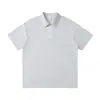 Camisa Polo Retro Delgada de Verano 220g Algodón con Sensación de Hielo Sin Costuras Pegada Media Cremallera para Hombre, Top Casual Simple Estilo Japonés