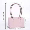 Dia das Mães Bolsa de Couro Impermeável para Arranjo de Flores Embalagem para Buquê Caixa de Presente Bolsa Tote Embalagem para Flores Musiss/Muxi Várias Cores