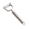Pelador de Patatas de Acero Inoxidable, Cuchillo Pelador de Frutas, Pelador de Manzanas Doméstico de Cocina, Rallador de Frutas, Tres en Uno