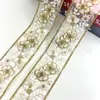 Nueva Malla Estilo Étnico Retro Bordado Ropa Accesorios para Mujer Cinta de Falda Hanfu de 5 cm de Ancho Venta al por Mayor
