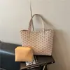 2026 Verão Nova Moda Tendência Elegante Grande Capacidade Estiloso Estampado Simples Versátil Bolsa de Mão Mãe e Filho Bolsa Tote Retrô