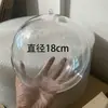 Bola transparente casca de bola de plástico bola acrílica bola oca pingente de bola pingente de bola para pendurar jardim de infância criação ambiental bola de Natal