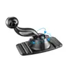 Soporte perezoso consola central disco pegamento teléfono móvil PAD navegación ventosa soporte de coche accesorios adhesivo de conversión Pegatina de taza