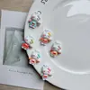 Accesorios de Resina Brillantes del Chef Kt Cat Muñeco de Dibujos Animados Adornos Pequeños para DIY Materiales de Decoración Venta al por Mayor Materiales para Zapatos Croc