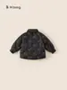 Bangxuan Ropa Infantil Invierno Ropa con Solapa Cárdigan para Bebé Niño Chaqueta de Algodón para Niños Chaqueta Gruesa de Algodón para Niño
