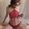 Ropa interior sexy para mujer, talla grande, con faja para el vientre y entrepierna abierta, pijama sin tentaciones, traje de perspectiva de tres puntos para mujer.