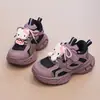 Zapatos para Niñas 2026 Otoño Nuevos Infantiles Casual Deportivos Zapatos de Papá Dibujos Animados Correr Zapatos de Moda para Niñas Mayores