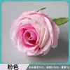 Montanha Nevada Flor Rosa Cabeça Enrolada Redonda Rosa Casa DIY Fantasia Flor de Seda Fundo Adereços de Beleza Flor Artificial Rosa