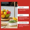 Cebo para Moscas de la Fruta Moonspry Fórmula de Fructosa Sorbitol Trampa para Moscas de la Fruta para Cocina Casera Matamoscas