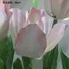 Flores de Tulipán Artificiales Grandes Hechas de Eva, Impermeables para Decoración de Escenas Exteriores, Flores Falsas para Exhibición en Centros Comerciales, Flores Artificiales de Eva