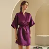 Robe de Noiva Transfronteiriço, Robe de Manhã, Camisola Feminina, Maquiagem de Casamento, Grupo de Madrinhas, Kimono de Casamento, Roupão