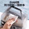 Bolsa de Higiene Pessoal Impermeável para Viagem, Natação e Fitness, Separação Seco e Molhado, Grande Capacidade, com Cordão, para Homens e Mulheres, para Uso Externo