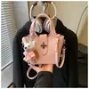 Bolsa de Mão Fresca Estilo Coreano Bolsa Saco para Mulheres Nova Coleção Primavera 2026 Bolsa de Ombro Casual Estilosa Bolsa Transversal Elegante para o Dia a Dia
