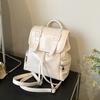 Bolsa Feminina Estilo Coreano Senso de Alto Padrão Bolsa de Mão de Grande Capacidade 2024 Novo Estilo Mochila Simples de Grande Capacidade Bolsa de Viagem Casual