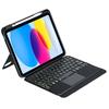 Para iPad 11 A16 2025, teclado Bluetooth com retroiluminação sensível ao toque, slot para caneta Air13, capa de proteção magnética dividida