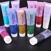 Gel con Purpurina Gel de Lentejuelas Escama de Sirena Cara Cuerpo Labio Lentejuelas Sombra de Ojos Colorido Polarizado Maquillaje de Escenario